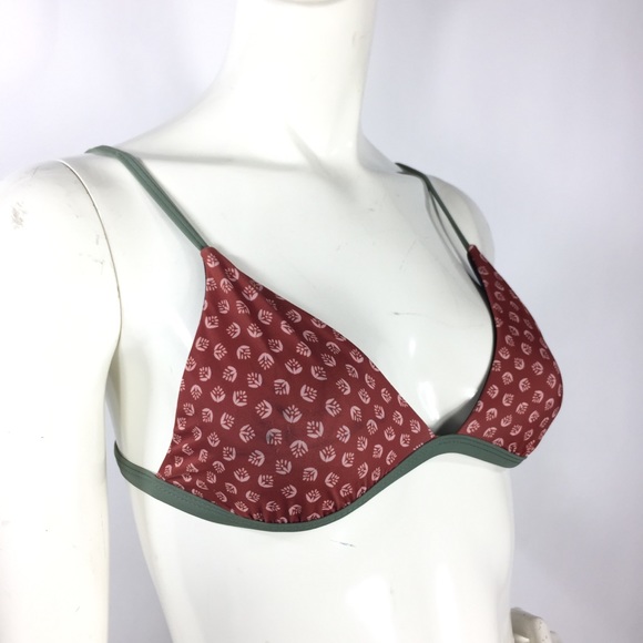 Leith Other - Leith Printed Triangle Bikini Top S